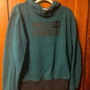 Women’s Under Armour Teal Hooded Sweatshirt!